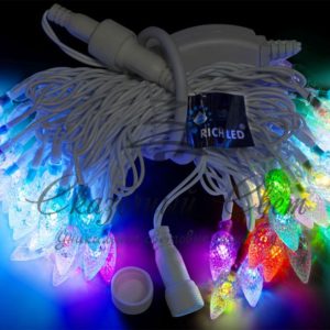 Гирлянда Шишки 7.5 м, 50 LED-шишек, соединяемая