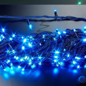 Гирлянда Нить 20 м, 2-кан, СОЕД, СИНИЙ