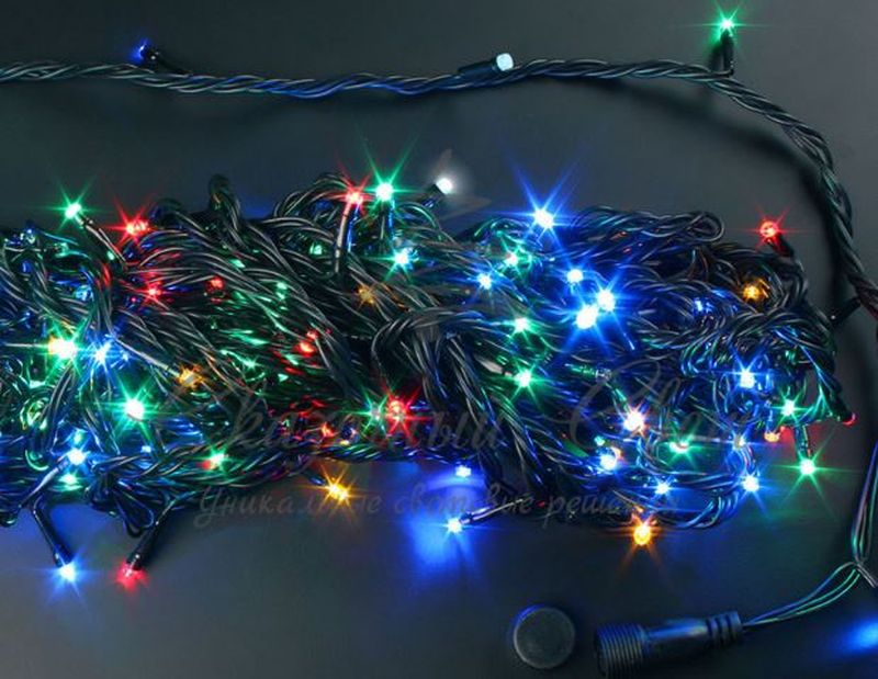 Гирлянда Нить 20 м, 2-кан, СОЕД, МУЛЬТИ