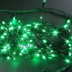 Гирлянда Нить 20 м, 2-кан, СОЕД, ЗЕЛЕНЫЙ