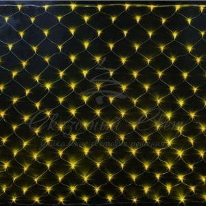 Гирлянда Сетка 2х1.5 , ЖЕЛТЫЙ