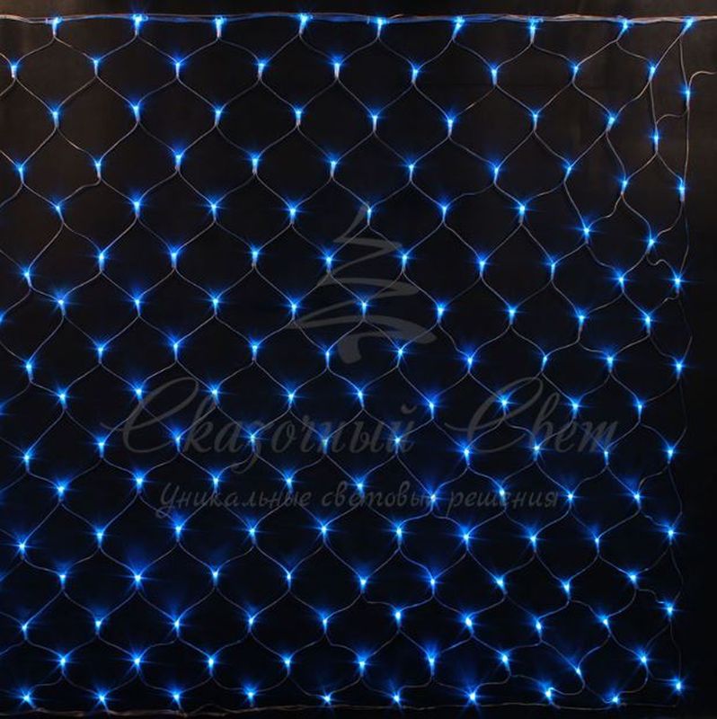 Гирлянда Сетка 2х1.5 , СИНИЙ