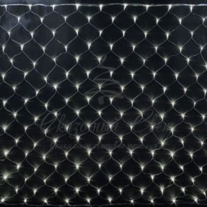 Гирлянда Сетка 2х1.5 , ТЕПЛО БЕЛЫЙ