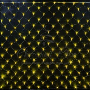 Гирлянда Сетка 2х3 ЖЕЛТЫЙ