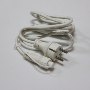 Силовой шнур для бахромы (LED-RPLR-160-4.8M/LED-RPLR-160-4.8M FLASH) белый