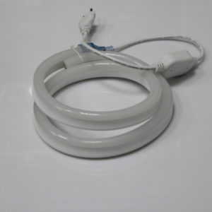 Гибкий неон (LED neon flex) 12х25мм, 120 led/m, бухта 50м, кратность резки 1метр, зеленый