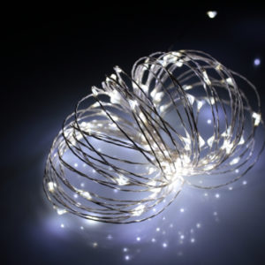 Гирлянда Роса 10м, белая