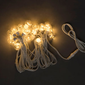 Белт-лайт с лампами LED-2BLR-2835- 50CM-10M-240V-WW/WH, теплый белый/белый пр.