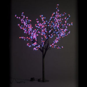 Сакура светодиодная 972LED, H1,9м D1,5м, мульти