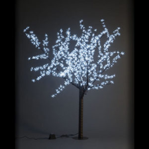 Сакура светодиодная 972LED, H1,9м D1,5м, белое