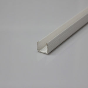 Пластиковый профиль 2м для неона 12х25мм