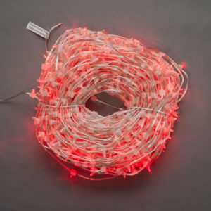 Клип-лайт Flash, длина 100М без трансформатора, красный