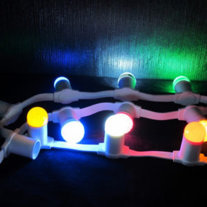 5BLС-E27-165-6-240V, Белт-лайт 5-ти пр. влагозащищ. БЕЛЫЙ