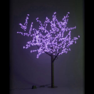 Сакура светодиодная 972LED, H1,9м D1,5м, фиолетовое