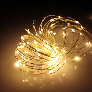 Гирлянда Роса 20м, тёплый белый