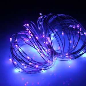 Гирлянда Роса 10м, пурпурный