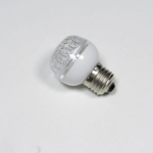 LED лампа с цоколем E27, 50 мм, (9 светодиодов), белый