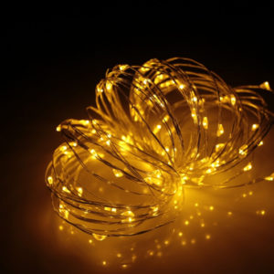 Гирлянда Роса 10м, жёлтая