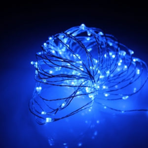 Гирлянда Роса 20м, синяя