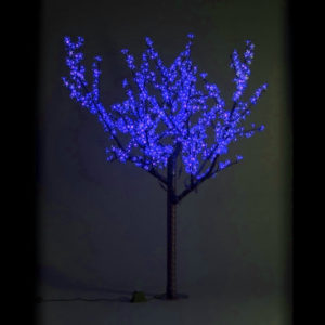 Сакура светодиодная 972LED, H1,9м D1,5м, синее