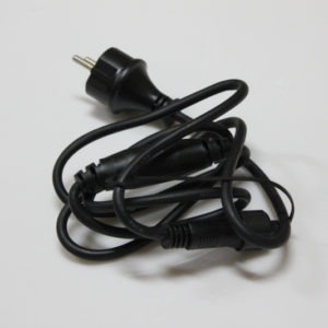 Силовой шнур для бахромы (LED-RPLR-160-4.8M/LED-RPLR-160-4.8M FLASH) черный