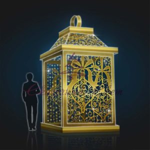 Световая декорация Фонарь большой 3,3х1,7х1,7 м — 3D GR 111