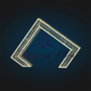 Арка Ромб 40 3,0х4,3х0,4 м — 3D GR 36-3