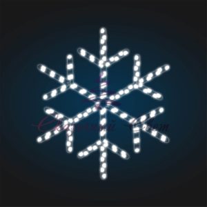 Новогодний мотив Снежинка FL 19 0,60х0,60 м