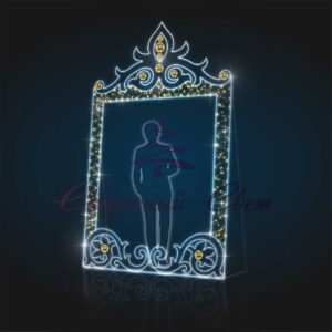 Световая селфи-рамка Винтаж 2,6х1,8х1,0 м — FZ 302