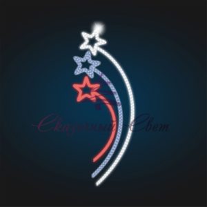 Консоль триколор Салют 1,5х0,6 м — RU 03