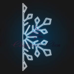 Консоль Большая снежинка 2,1х0,9 м — ST 30