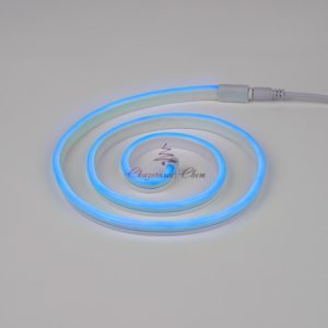 Гибкий неон 12 вольт 8х16мм, кратность резки 2.5cм, синий