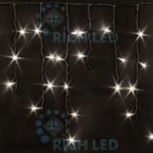 Бахрома 3х0.5 м МУЛЬТИ 2 (крас., зелен., роз.), флэш, прозрачный провод