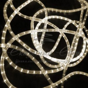 Дюралайт 2-жильный ТЕПЛ БЕЛЫЙ, 24В