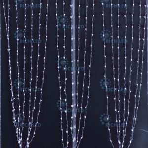 Гирлянда Водопад 3х2, БЕЛЫЙ, 24 В