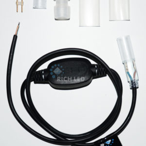 Комплект подключения для дюралайта RL-DL-2W, 1А, без вилки, белый