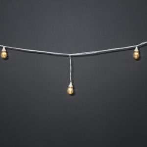 Ламполайт 10х0,2 м, белый провод