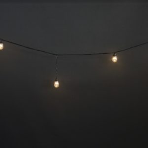 Ламполайт 10х0,2 м, черный провод