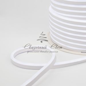 Гибкий неон NEON-NIGHT LED SMD 8х16 мм,  односторонний белый,  120 LED/м,  20 м