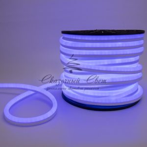 Гибкий Неон DIP 12×26мм — синий, бухта 50м