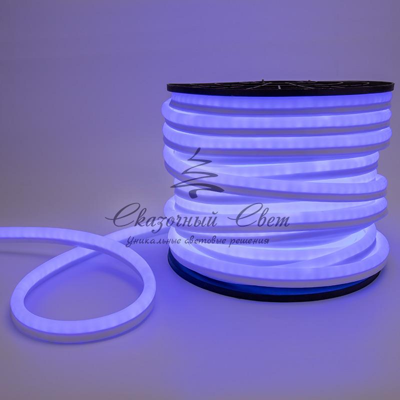 Гибкий Неон DIP 12x26мм - синий, бухта 50м