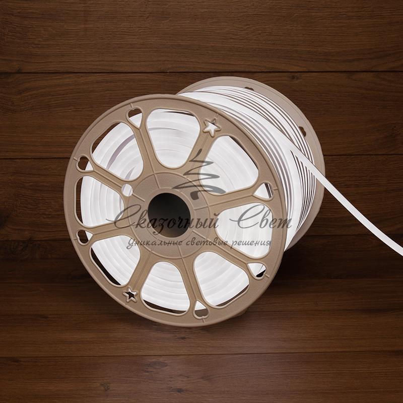 Гибкий неон LED SMD 8х16 мм, белый, 120 LED/м, бухта 100 м