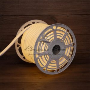 Гибкий неон LED SMD,  форма – D,  16х16 мм,  теплый белый,  144 LED/м,  бухта 50 м