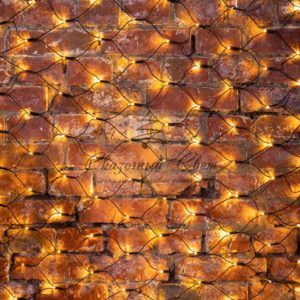 Гирлянда «Сеть» 1х1,5м, черный ПВХ, 160 LED Тёплый белый