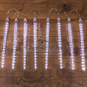 Гирлянда светодиодная «Сосульки» 230В, комплект 8 шт х 42 см, 36×8 LED, не соединяются