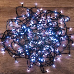 Гирлянда светодиодная универсальная Уличная 120 LED БЕЛЫЕ 12 метров