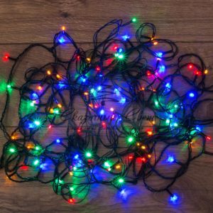 Гирлянда светодиодная универсальная 300 LED МУЛЬТИКОЛОР 15 метров с контроллером