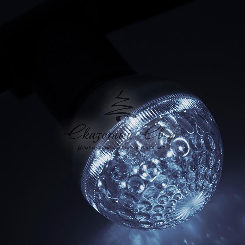 Лампа строб e27 Ø50мм Белая