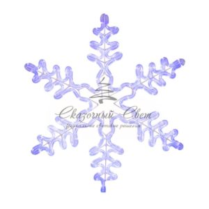 Фигура световая «Снежинка резная» цвет белый,  размер 45*38 см NEON-NIGHT