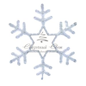 Фигура световая «Снежинка» цвет белый,  размер 55*55 см,  мерцающая NEON-NIGHT